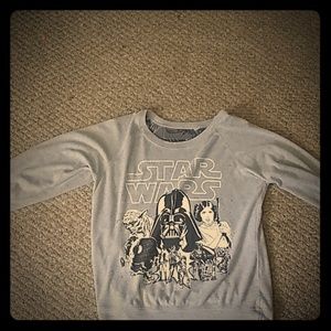 Starwars double print shirt